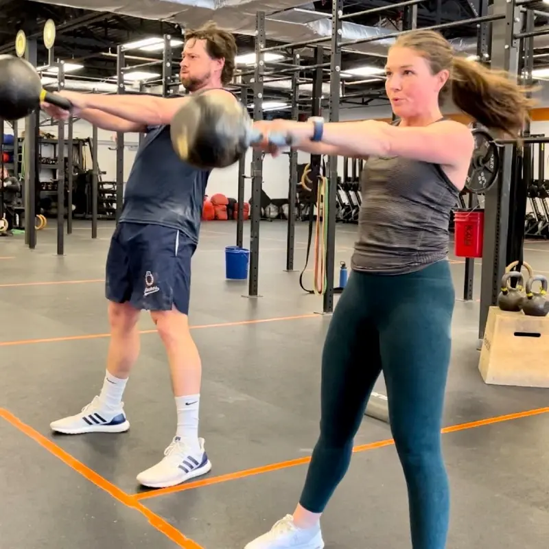 Strength training exercises for men and women over 40 at Mass MVMNT gym